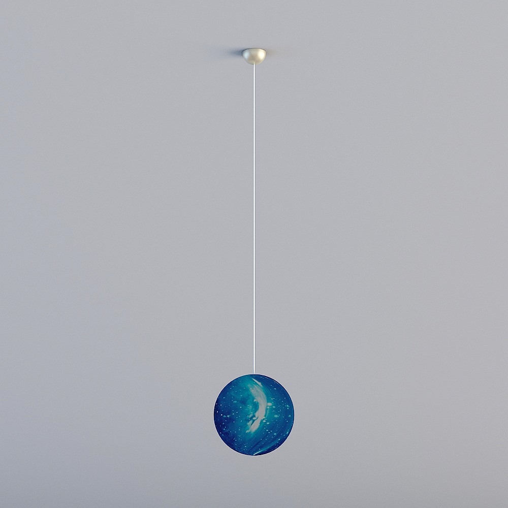 星球灯33D模型