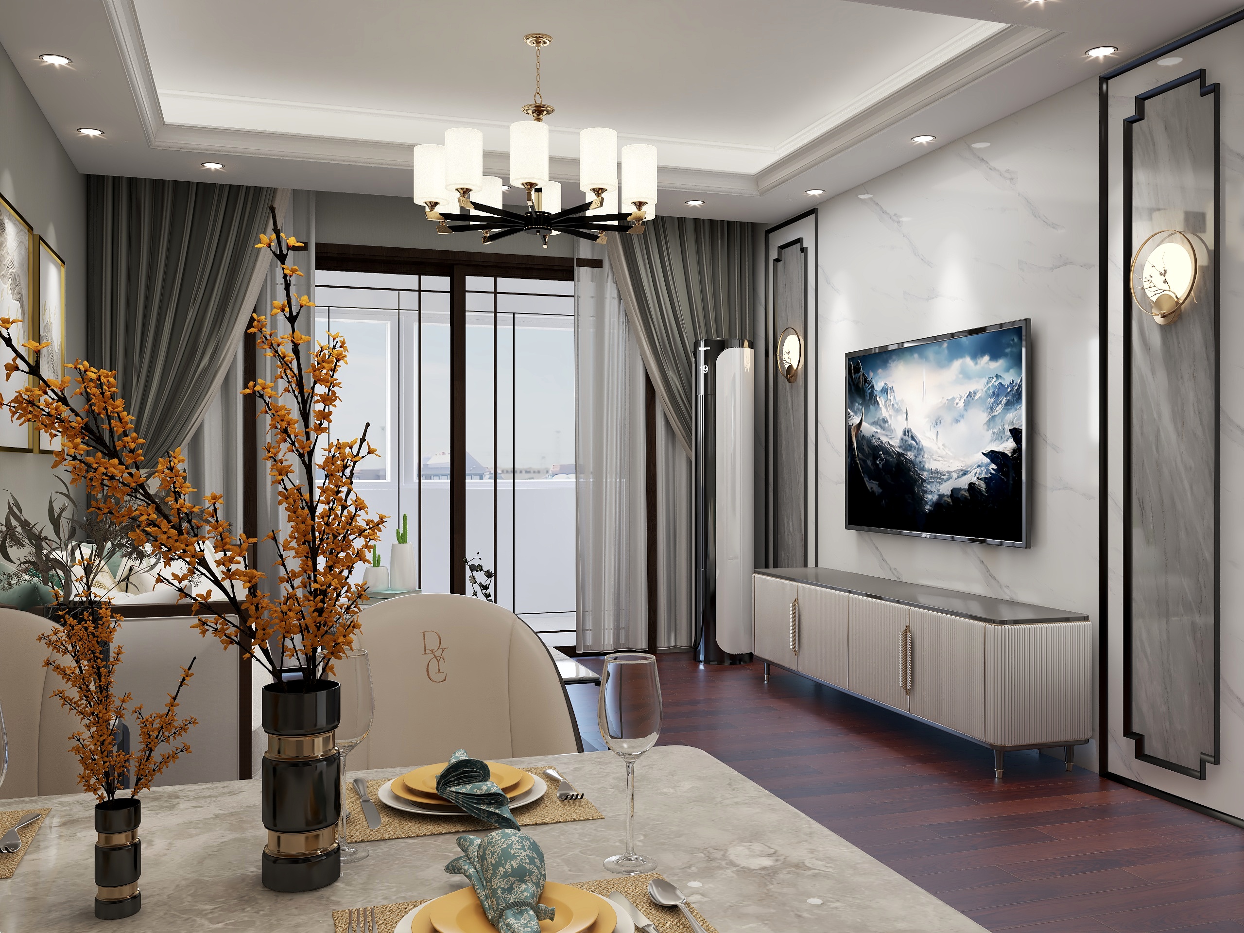 上合ZWM-融玉公馆-装修设计方案