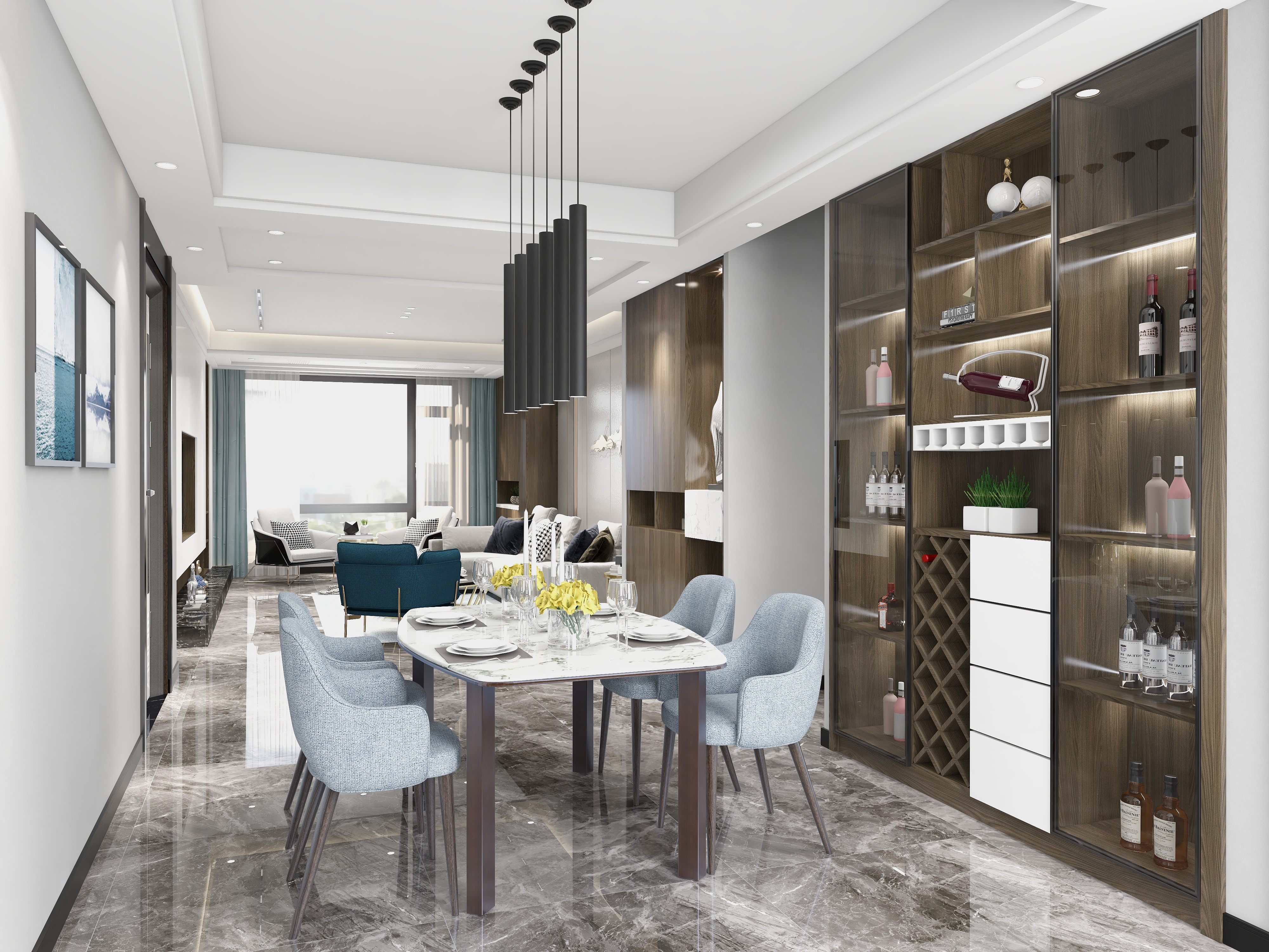 原野TX-星湖湾-现代-0707-装修设计方案