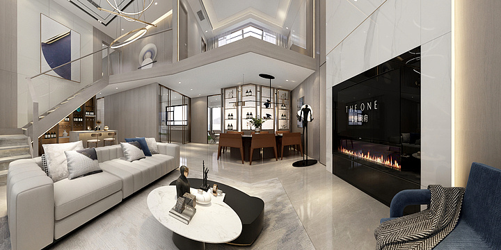 阿超室内美学-复式楼-装修设计方案