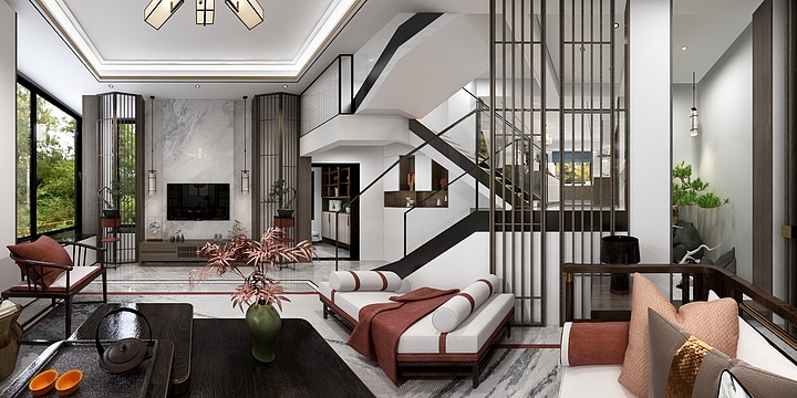 方衍生品装饰设计-林海云霄3楼-装修设计方案