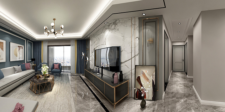 设计师裴海峰-地税华府-装修设计方案