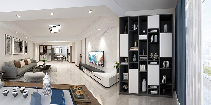 梦之家装饰设计-80-2-701-装修设计方案