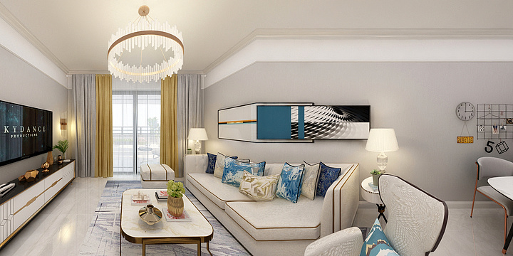 居上设计蒋源-花园城14-204钟姐-装修设计方案