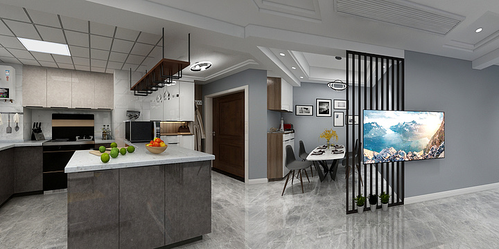 乐上名都宝哥-万福国际广场-装修设计方案