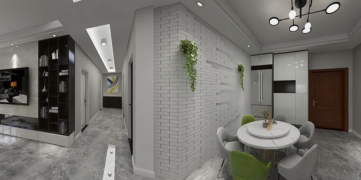 简兮A-塞纳公馆17-2-207-装修设计方案