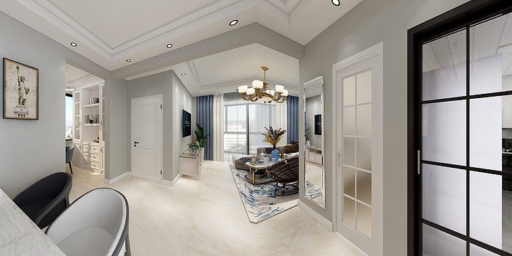 陈豪丶Boyce-水晶郦都效果图-装修设计方案