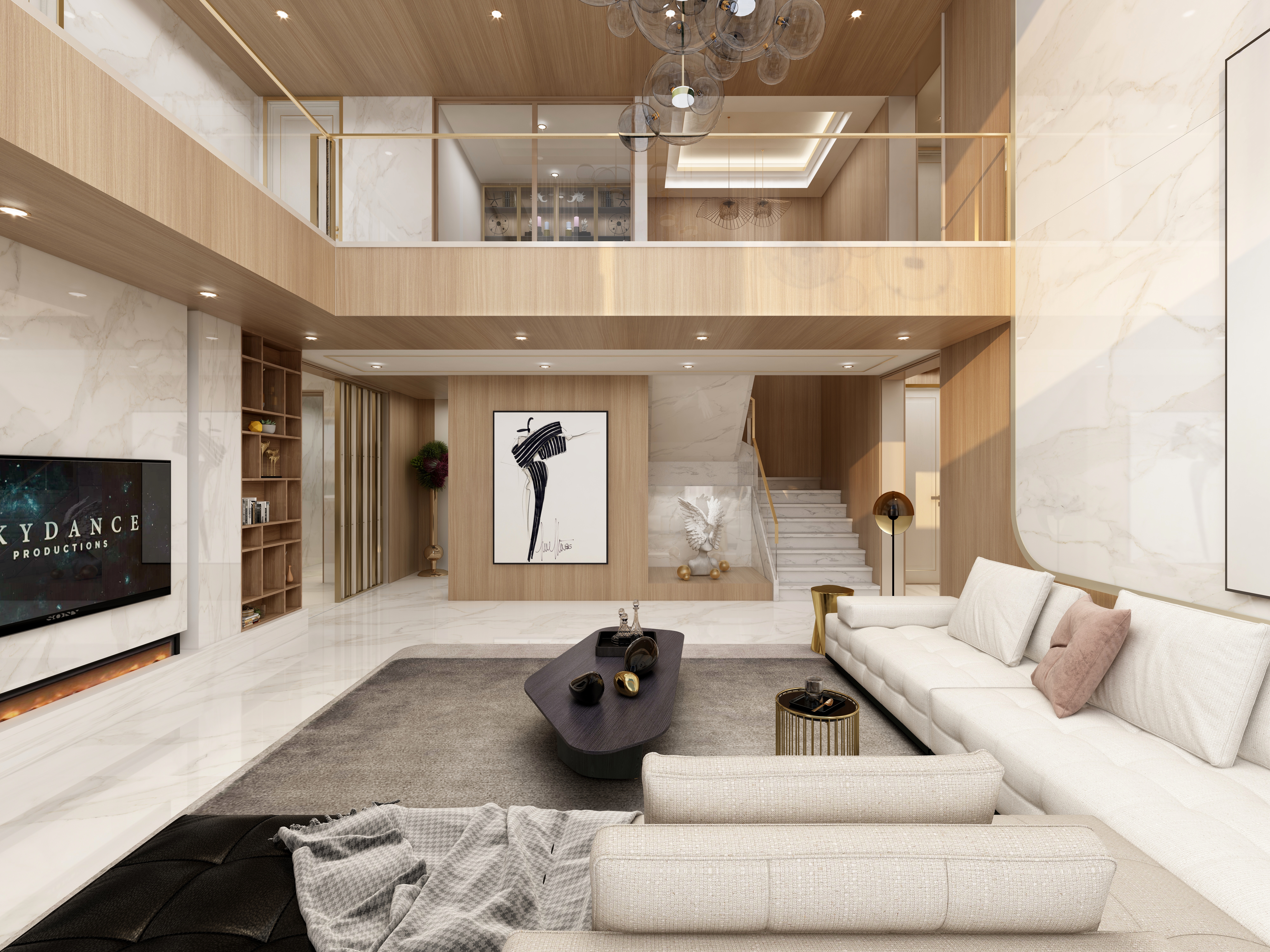 伊小欧-【2层别墅户型】×轻奢风-装修设计方案