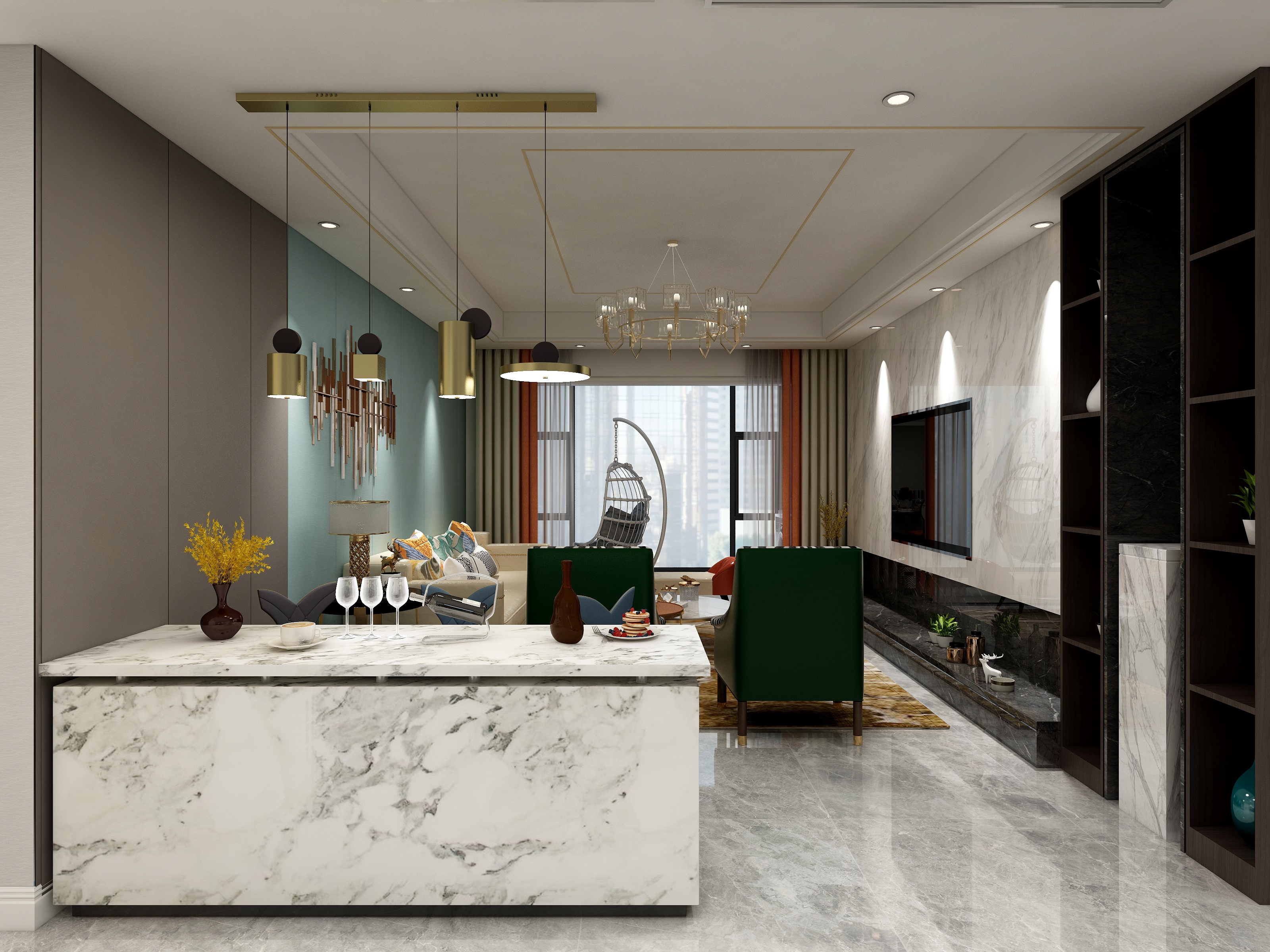 吴木贞-软装专业作业户型-装修设计方案