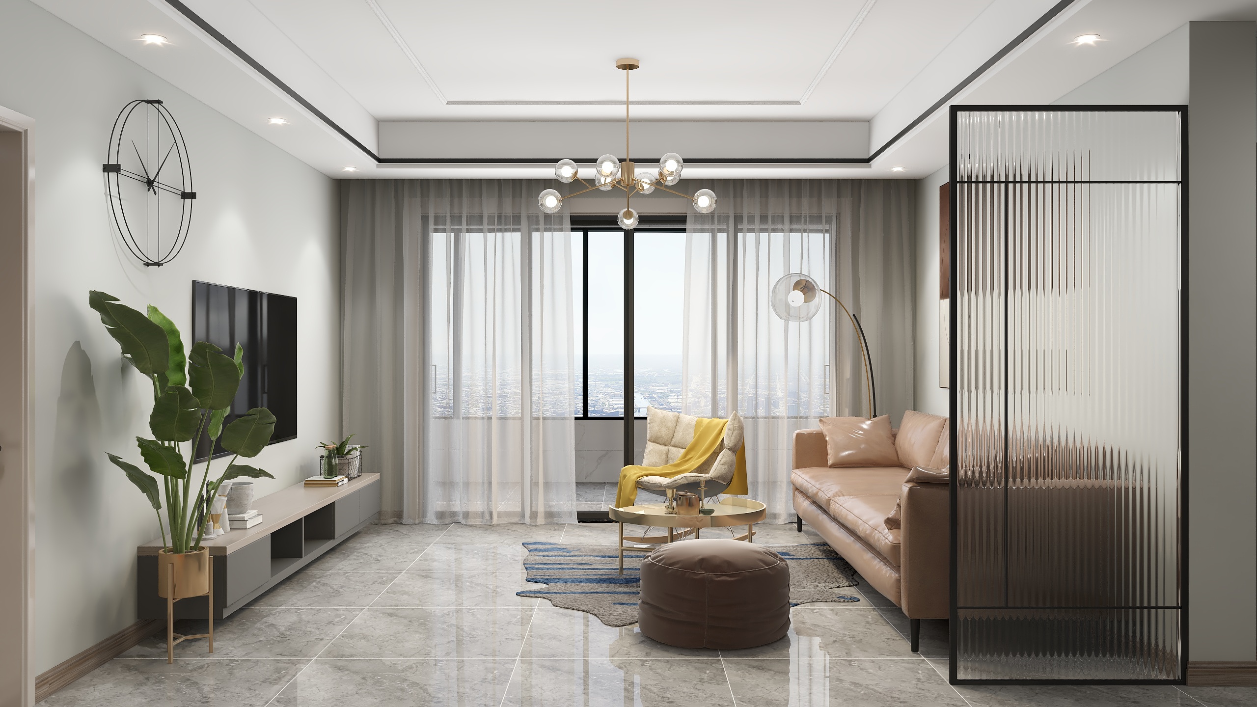 蜗舍茅屋-智谷华府3#308-装修设计方案