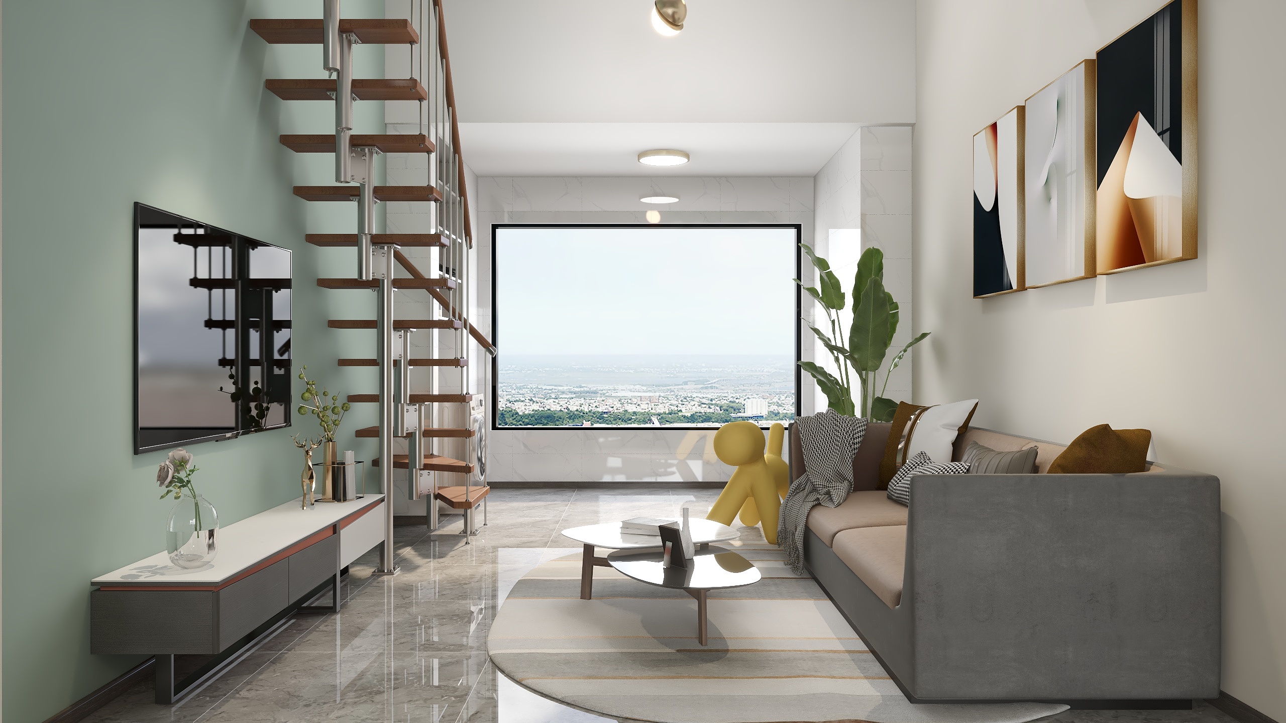 蜗舍茅屋-君悦首府15#901-装修设计方案