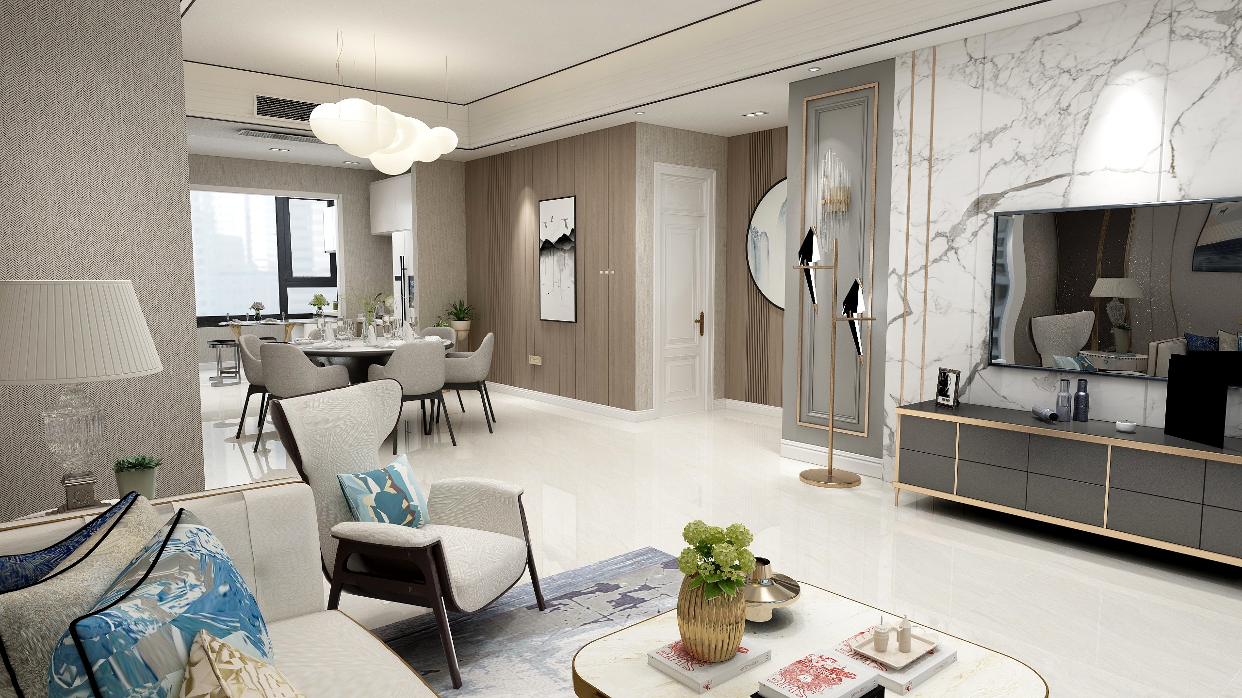 范江波-平面系统图西安-装修设计方案