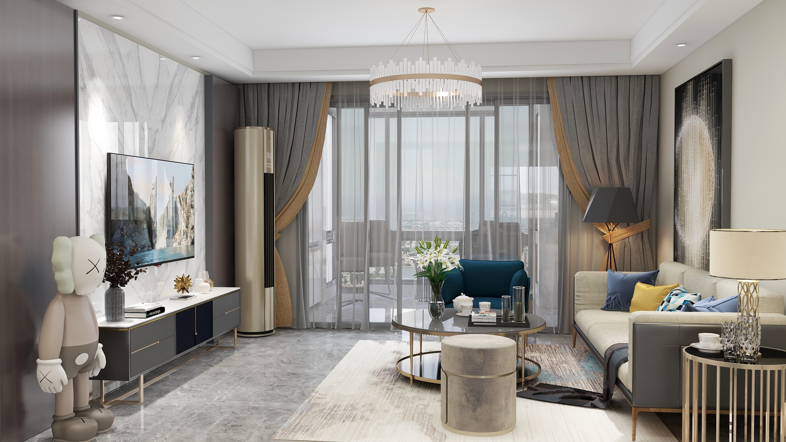 设计师许旺-白鹭湖庄园-装修设计方案