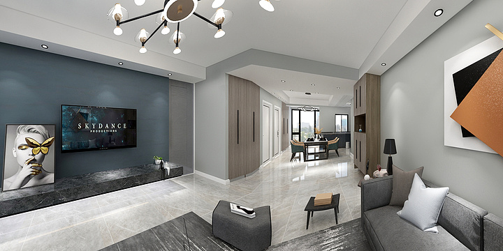 陈豪丶Boyce-中建大公馆周女士-装修设计方案