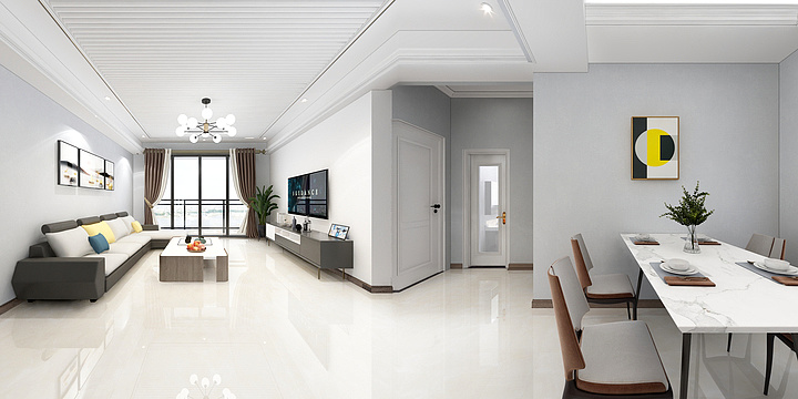 丽姐Lily-绿茵华庭-装修设计方案