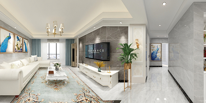 太成-翡翠明珠19-3-902-装修设计方案