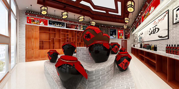 艺术殿堂-酒大厅方案二-装修设计方案