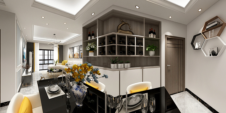 上海以渲装饰工程有限公司-合生-装修设计方案