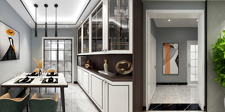 室内外设计刘强-国赫天著-装修设计方案