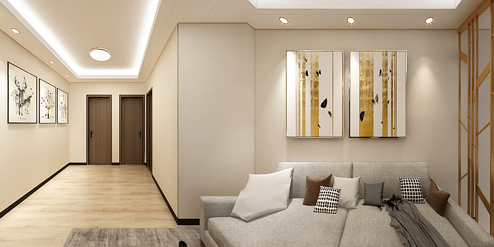 装饰设计258-柳州美容院-装修设计方案