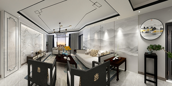 木槿肆寒-联丰佳苑-装修设计方案