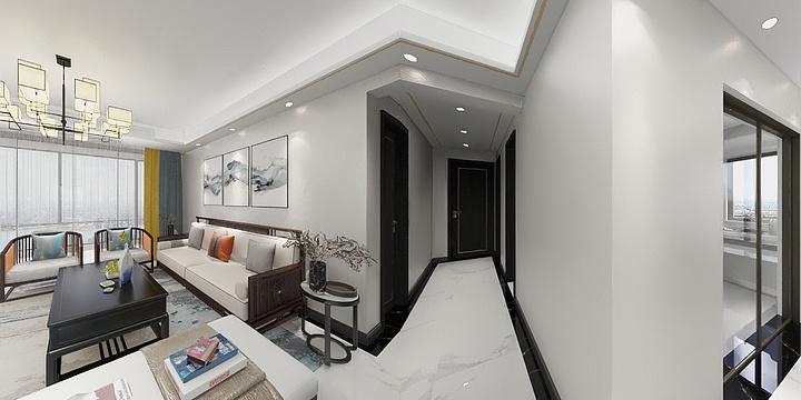 元设计工作室-颐和樾园-装修设计方案