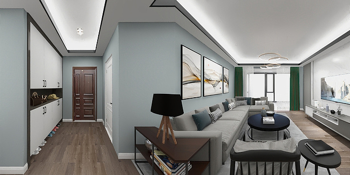 全屋定制XCG-水岸阳光城12-2-302-装修设计方案