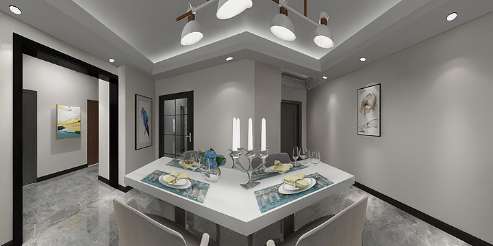 金色快车-万达广场-A2栋吴总-装修设计方案