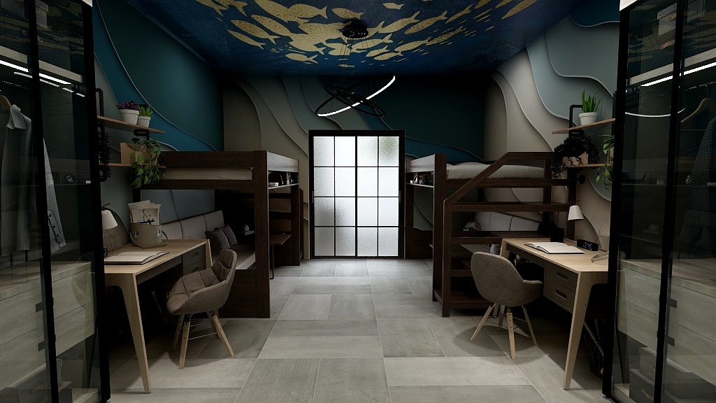 扶摇zJbV-学生寝室设计-装修设计方案