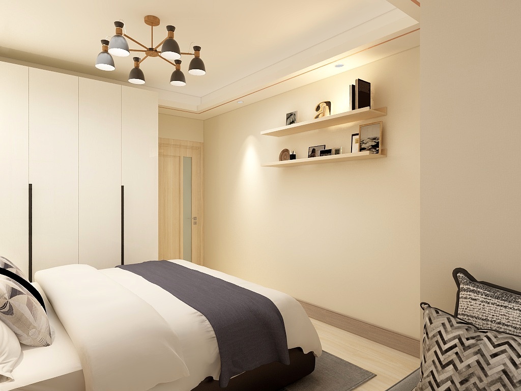 设计师Miracle-15平储物柜做飘窗延伸化妆台书桌-装修设计方案