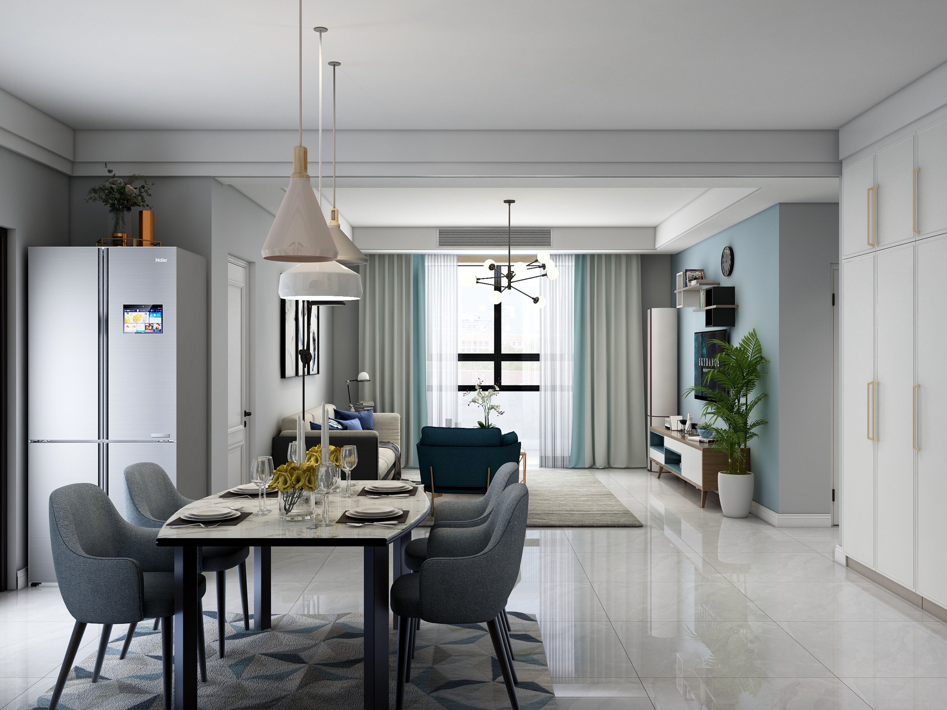 忧雅的奋斗者-凤凰花园何老师方案1111.fd-装修设计方案