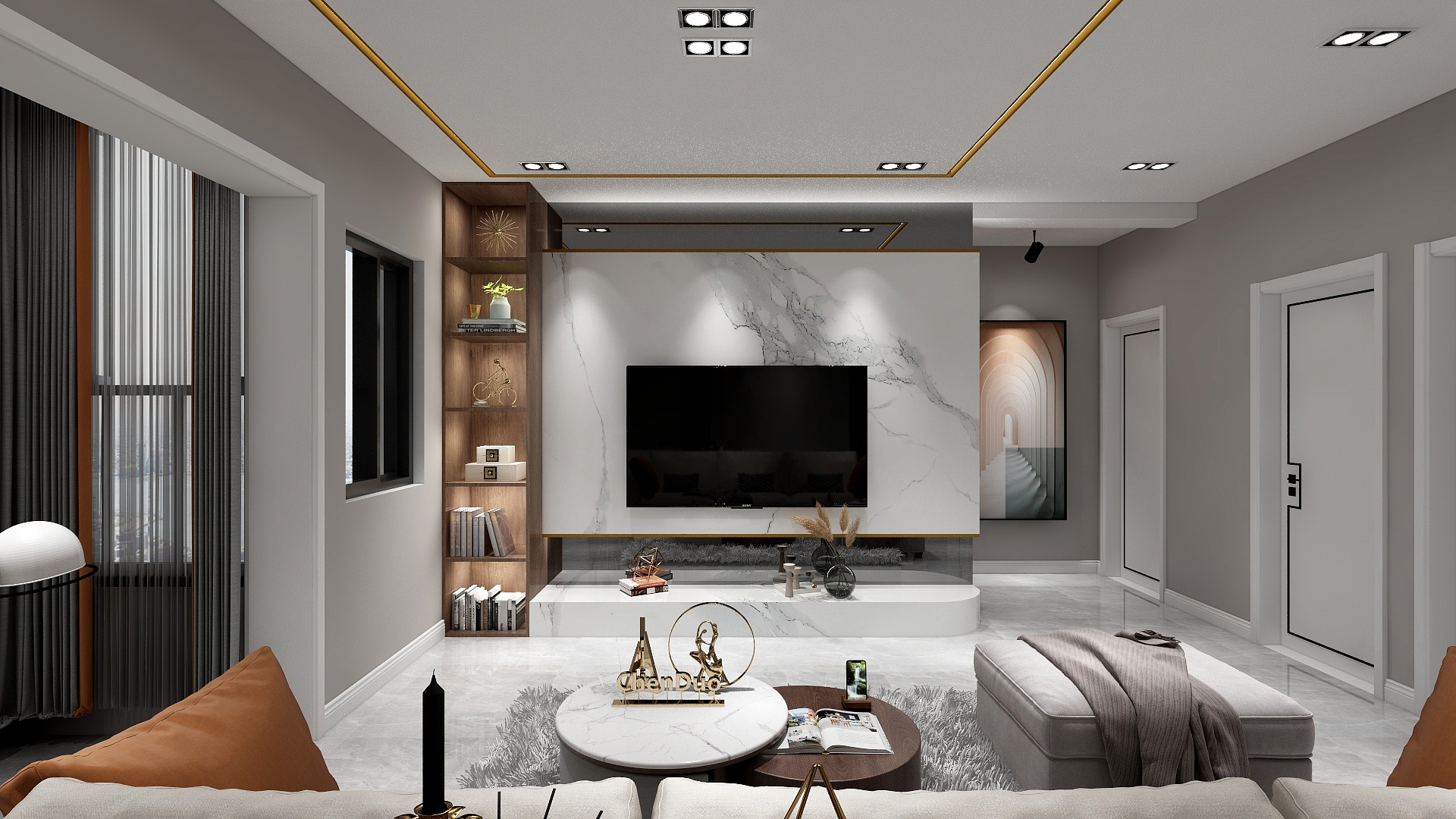 爱家装饰杨工-韩娘考棚社区-装修设计方案