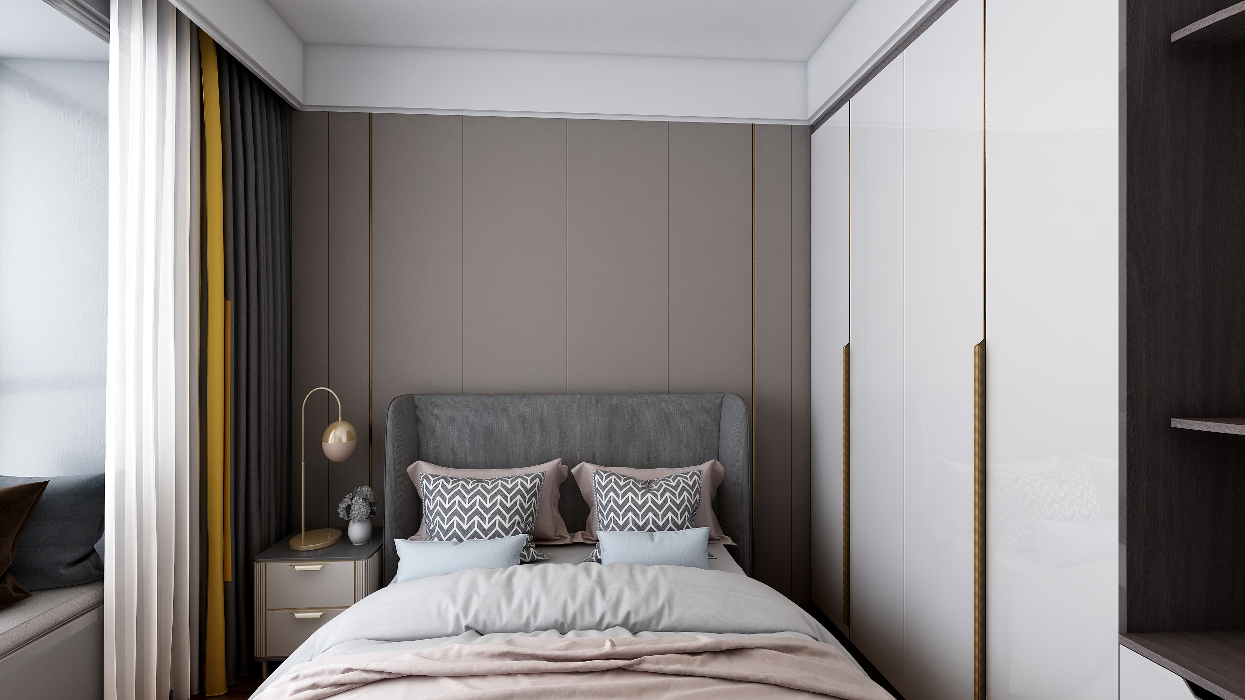 李宁-招商雍华府7栋03--（98㎡中间户）-装修设计方案