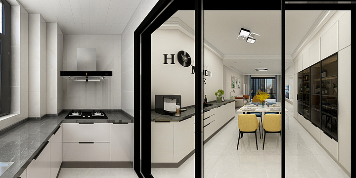 雅居装饰全屋设计-巨能城翡翠苑6-1-402最终-装修设计方案