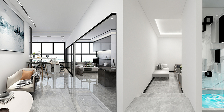 刘镇标-和赢装饰-财富大厦C栋806-4-装修设计方案