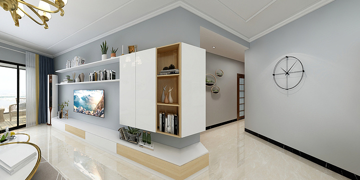 设计师郭伟林-恒大御府-L-装修设计方案