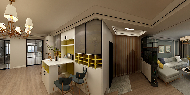 设计常-梅花山庄33-501-装修设计方案