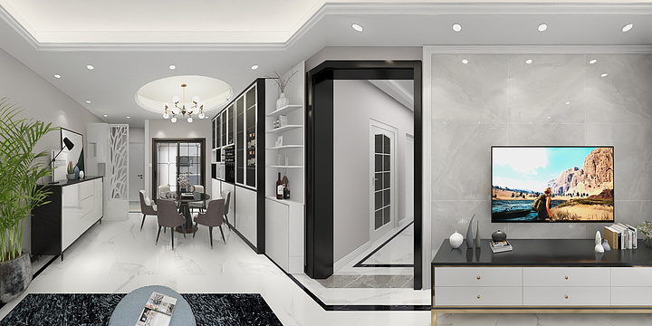 舞动腾跃-金众云山栖简约现代-装修设计方案