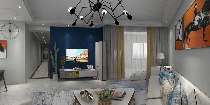 RainbowPnqo-现代混搭风-装修设计方案