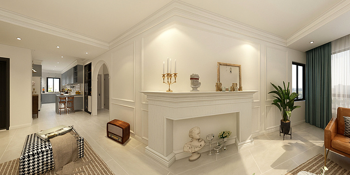 亦森空间赵敏-轻.轻法式-装修设计方案