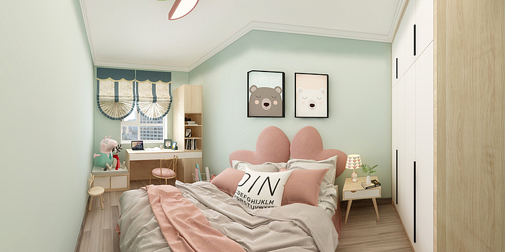 天若颜-仁和家园小丁丁-装修设计方案