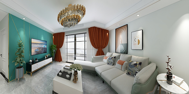 工装设计图-东湖世纪城5-8-9中西户现代-装修设计方案