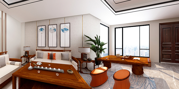 術邦设计18206903281-上影豪庭507一层-装修设计方案