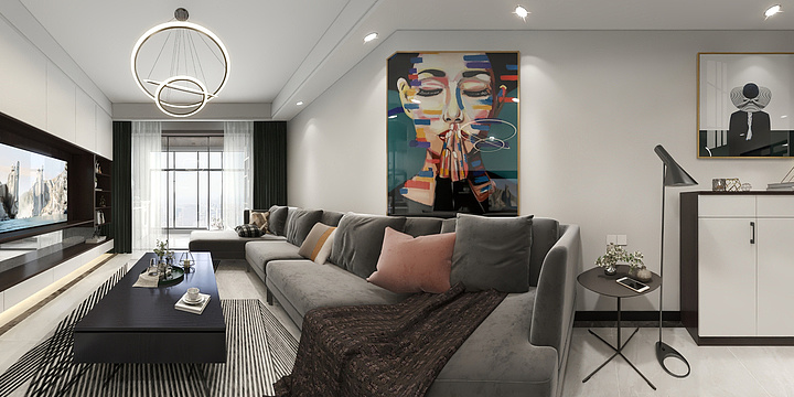 文呆-现代-简约-装修设计方案