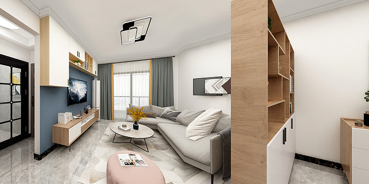 刘子炜-远大城市广场辛先生雅居-装修设计方案