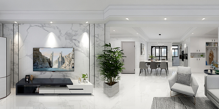 设计师肖文辉-许先生现代简约-装修设计方案