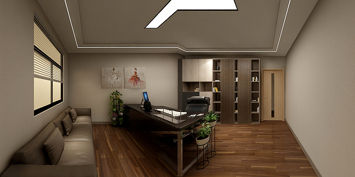 臻品鹏晟-舞蹈学校-中教室-装修设计方案