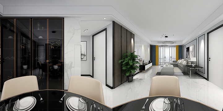 龙居-枫泾长城逸府316号801室-装修设计方案