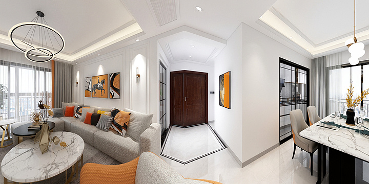 效果图深化员-碧水岸21栋2单元1603-装修设计方案