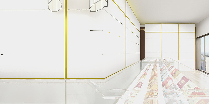 上海旭杭建筑工程有限公司-烟酒展示柜施工图-装修设计方案